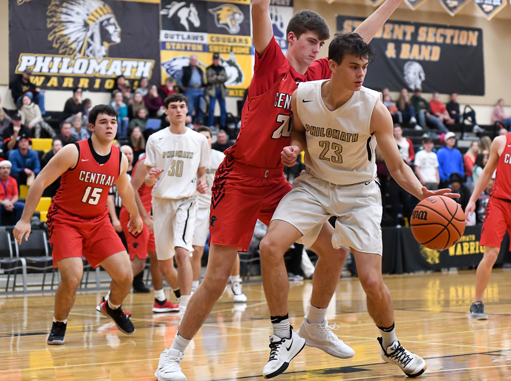 Gallery: Philomath vs Central boy's basketball 13